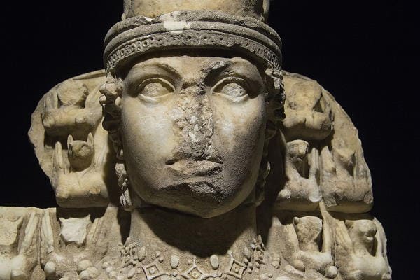 The great statue of Artemis of Ephesus in the Ephesus Archaeological Museum