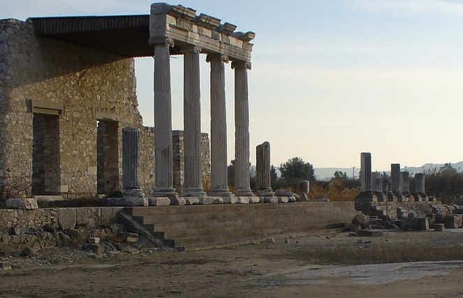 The harbor monument of ancient Miletus