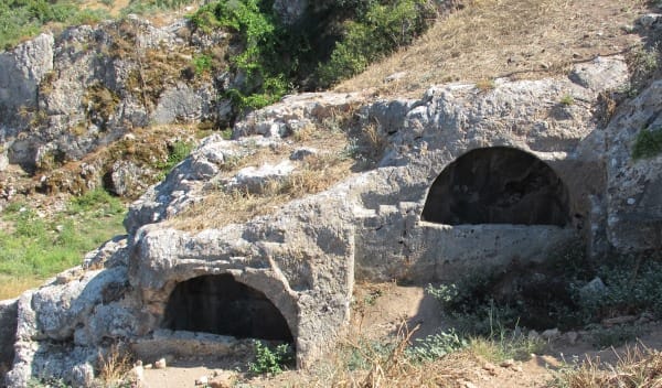 The grotto complex of the Seven Sleepers near Ephesus