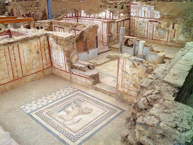 A room in the Terrace Houses of Ephesus, like those that hosted house churches