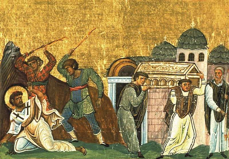 Saint Timothy in the Menologion of Basil II